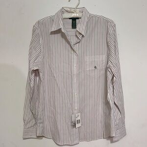 NWT!! Lauren Ralph Lauren button down shirt!
